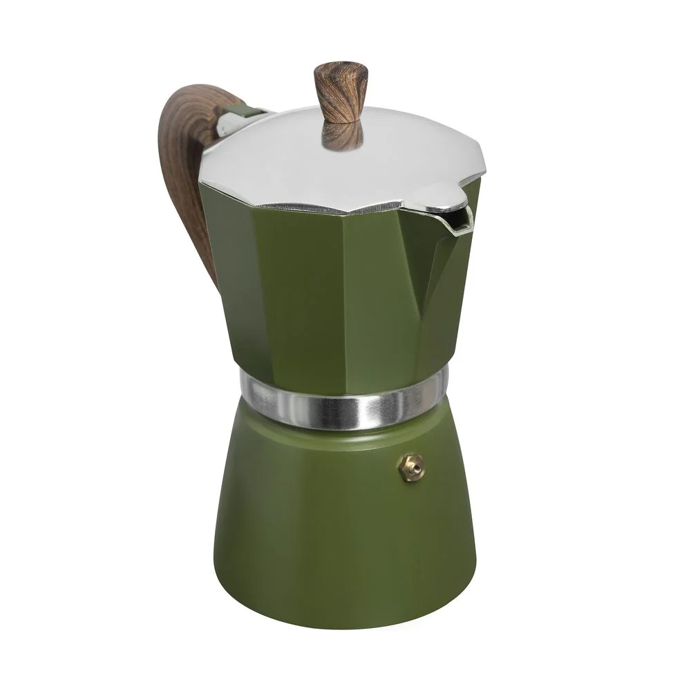 Cafeteira Tognana Jungle em fogão elétrico preparando café expresso encorpado