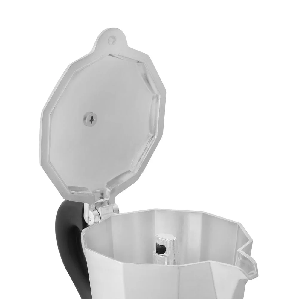 Alça ergonômica da Cafeteira Mirror Tognana em plástico resistente